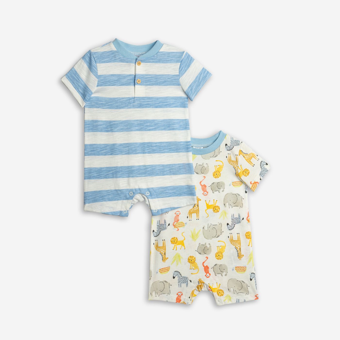 125-050143-1 Σετ 2 φορμάκια κοντομάνικα αγόρι For Funky Kids - Image 1