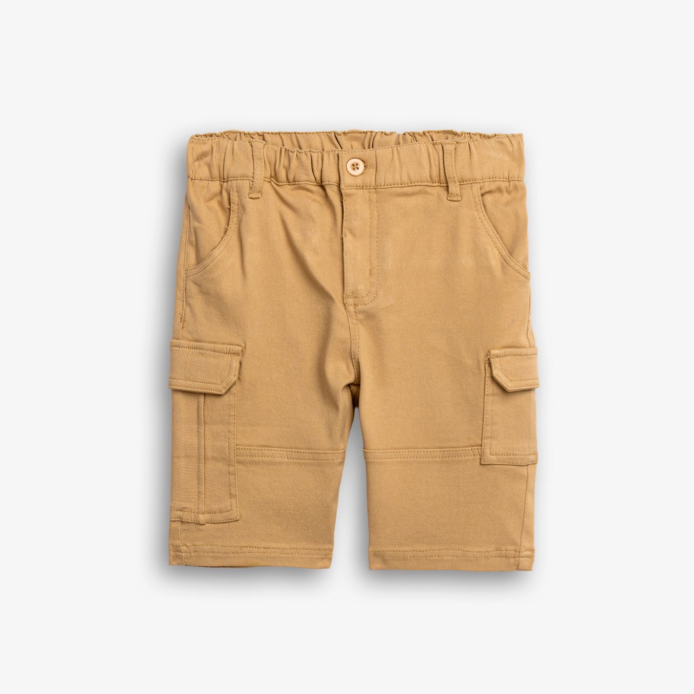 126-113101-1 Βερμούδα με τσέπες αγόρι μπεζ For funky kids - Image 1