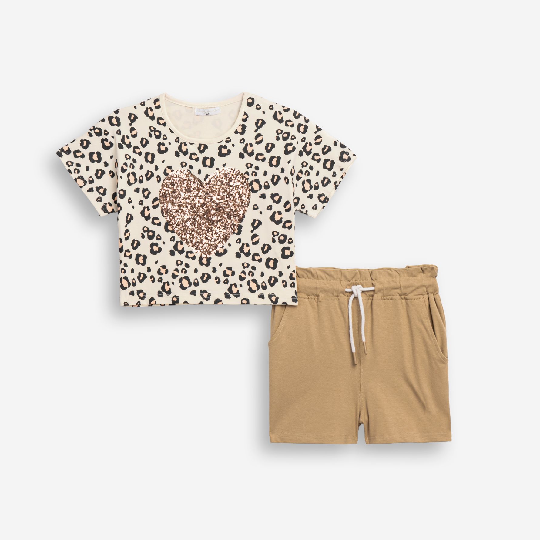 126-524100-1 Σετ σορτς μακό κορίτσι For funky kids - Image 1