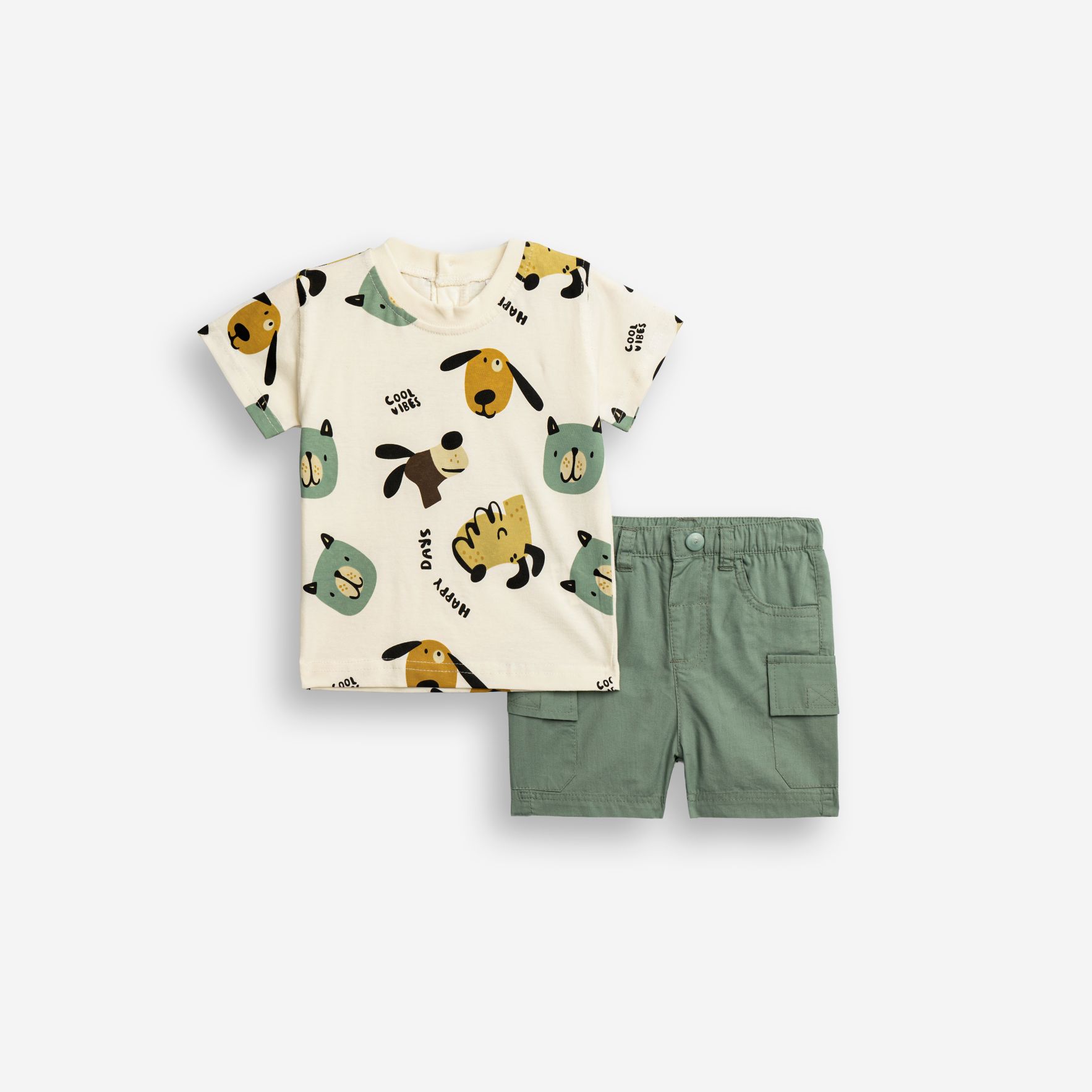 126-804102-1 Σετ με βερμούδα αγόρι For Funky Kids - Image 1
