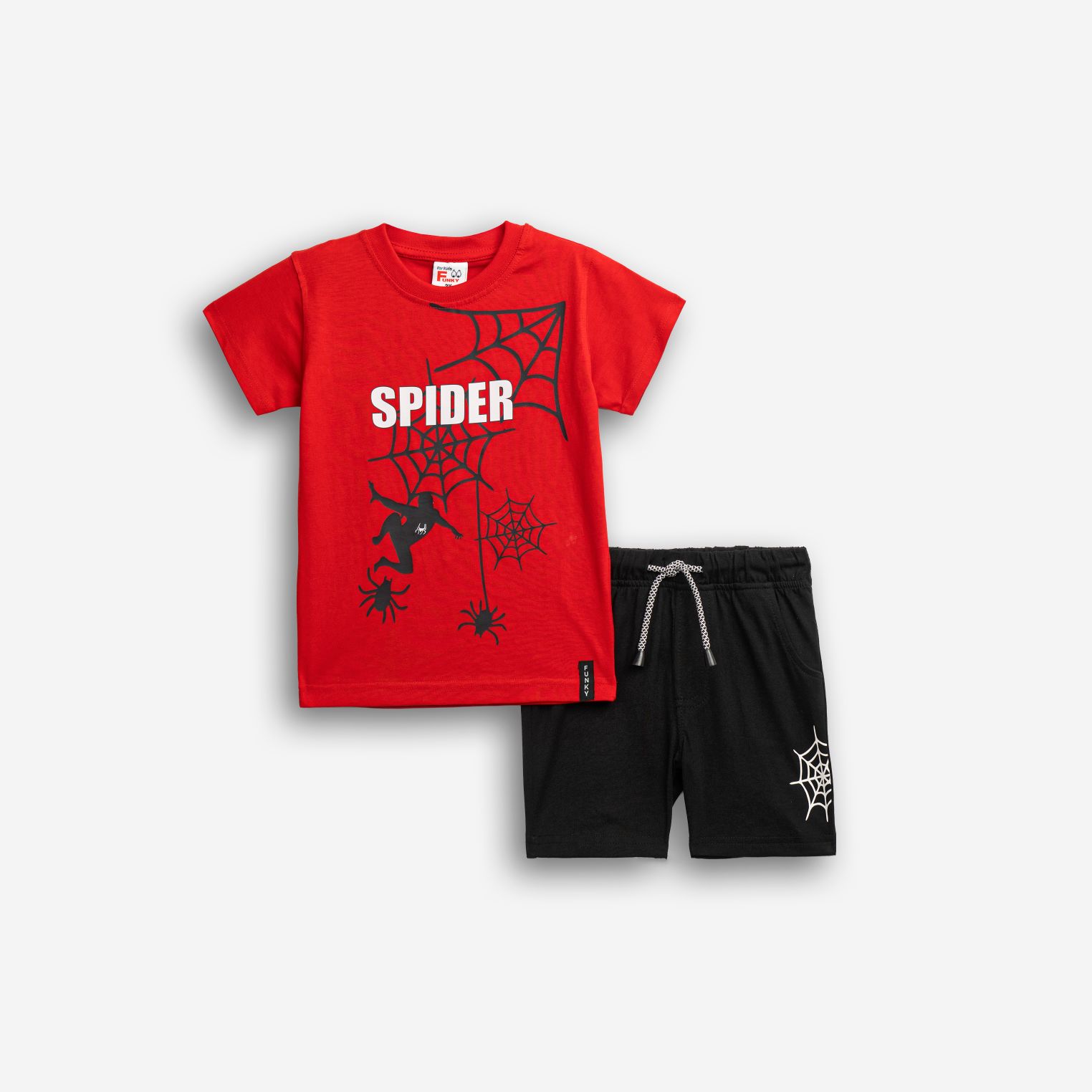 126-301108-1 Σετ με σορτς spiderman αγόρι Joyce - Image 1