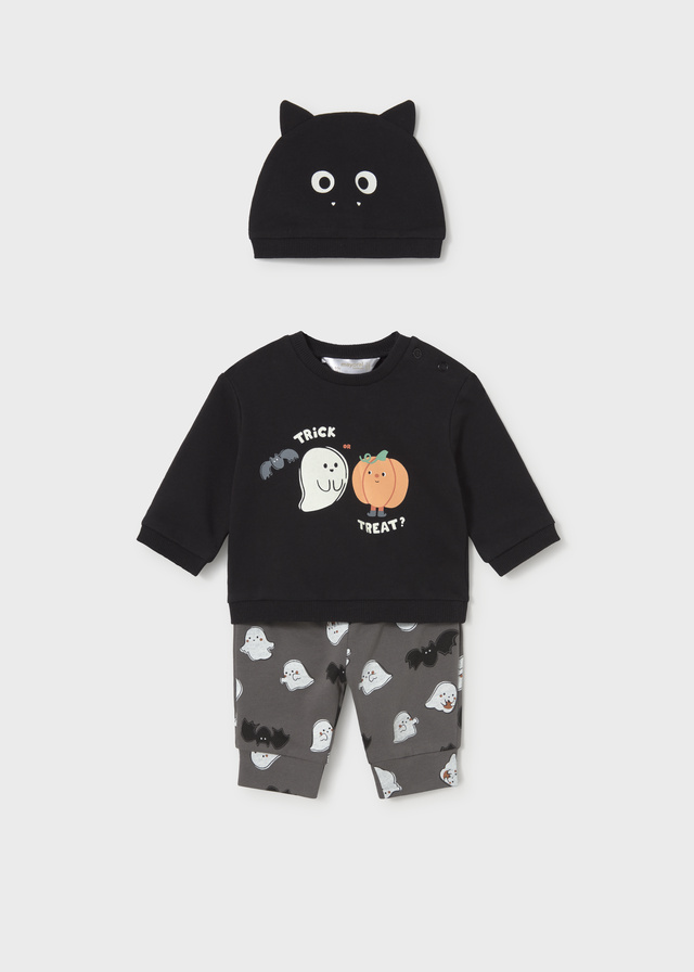 16-02684-094-L-4 Σετ φόρμα αχνούδιαστη unisex Halloween Mayoral - Image 1
