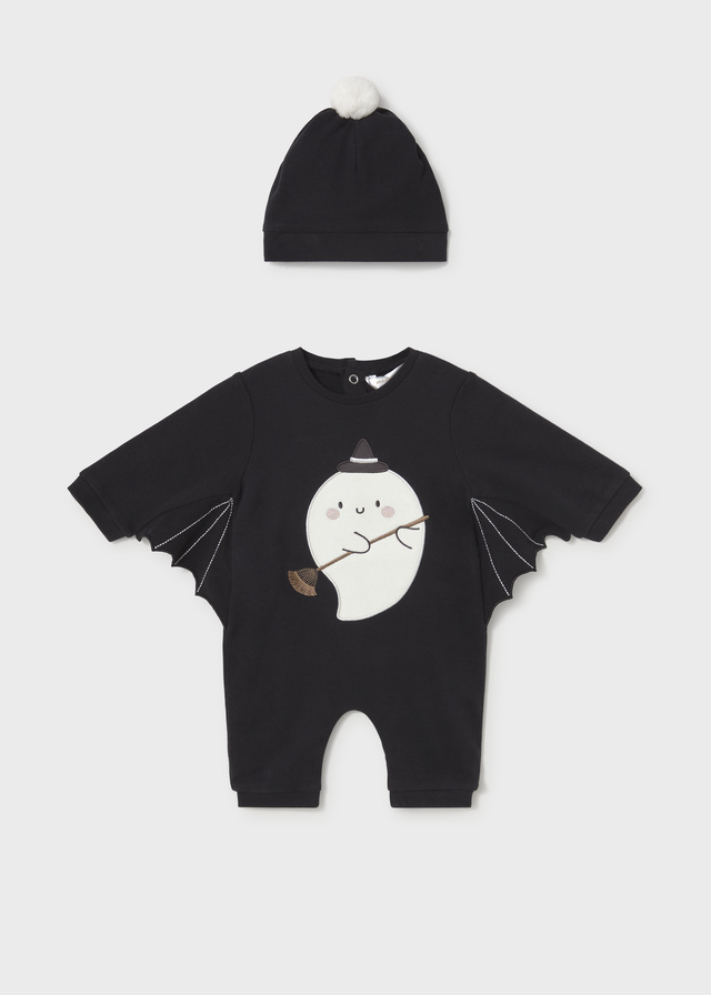 16-02771-094-L-4 Φορμάκι ολόσωμο ''Halloween'' newborn Mayoral - Image 1