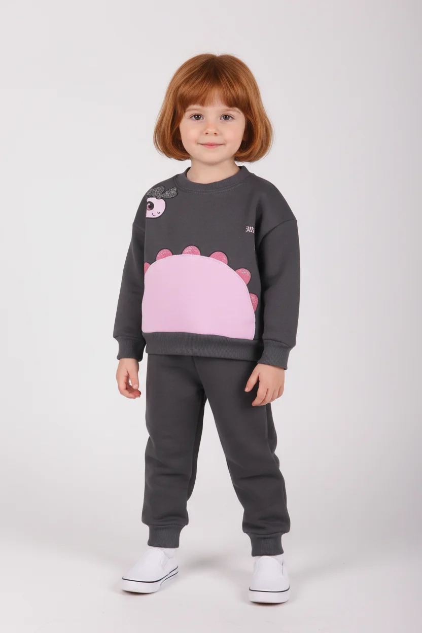 2661106_3_1 Σετ φόρμα με επένδυση fleece κορίτσι Joyce - Image 1